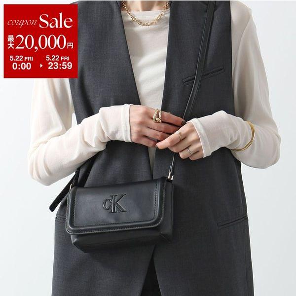 Calvin Klein（カルバン・クライン） ショルダーバッグ BOLD CK FLAP