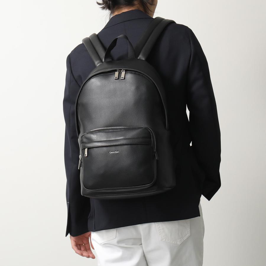 Calvin Klein カルバンクライン リュック RAISED ROUND BACKPACK レイズド ラウンド バックパック LV04D3155G メンズ 鞄 UB1/BLACK_3