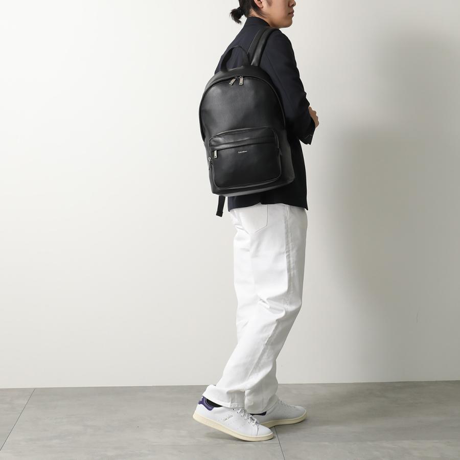 Calvin Klein カルバンクライン リュック RAISED ROUND BACKPACK レイズド ラウンド バックパック LV04D3155G メンズ 鞄 UB1/BLACK_4