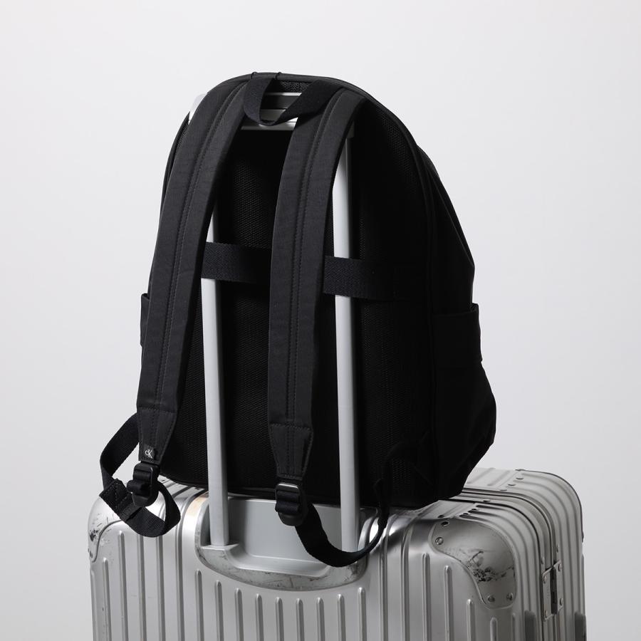【新品】  リュック バッグ 黒 カルバンクライン 大容量 Calvin Klein（カルバン・クライン） リュック BOLD ROUND BACKPACK