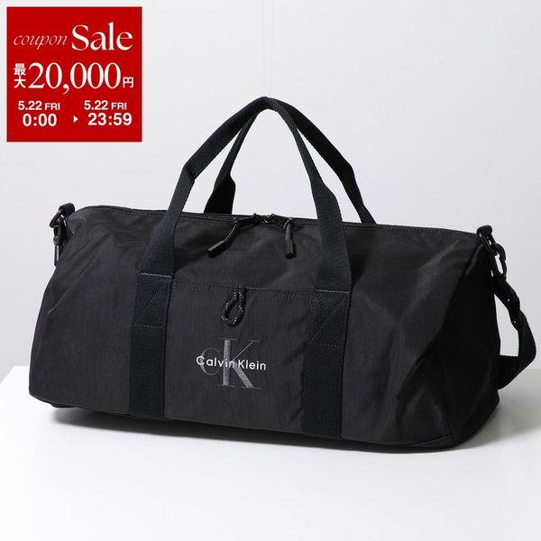 【新品】カルバンクライン 本革 ボディバッグ メンズ 黒 Calvin Klein（カルバン・クライン） ボストンバッグ BOLD WEEKENDER