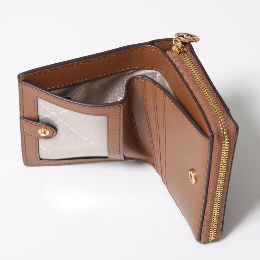 MICHAEL KORS BI-FOLD財布 ベージュ/ブラウン MICHAEL KORS（マイケルコース） 二つ折り財布 BIFOLD WALLET