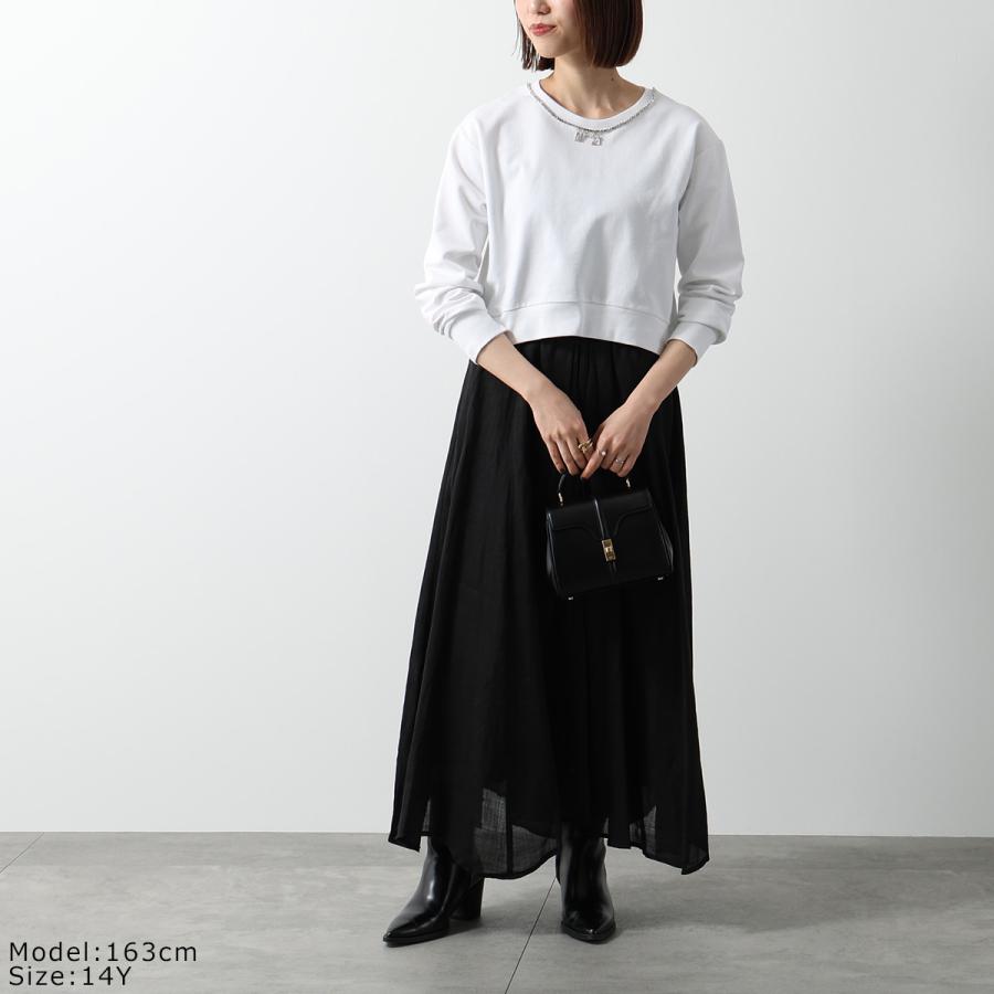 N°21 kids ヌメロヴェントゥーノ キッズ  ロゴ クロップド丈トップス N°21（ヌメロヴェントゥーノ） N°21 KIDS キッズ Tシャツ N21173 N0153