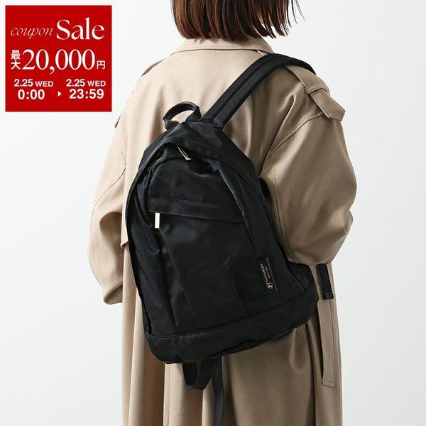 【極美品】VIOLAd'ORO リュック黒 軽量 GINO v-2134 VIOLAd'ORO（ヴィオラドーロ） 【ブランドポーチ付】 GINO ジーノ