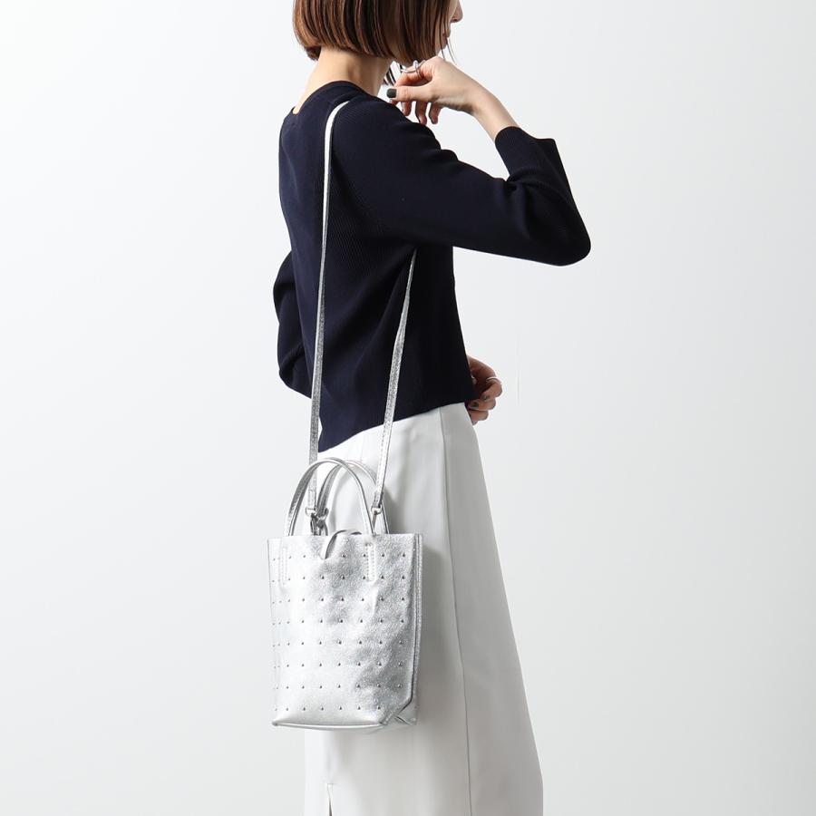 FIRENZE 2Wayレザーミニトートバッグ ホワイト　ミレッラフィレンツェ MILLELA FIRENZE ミレッラフィレンツェ ミニトートバッグ 10210658