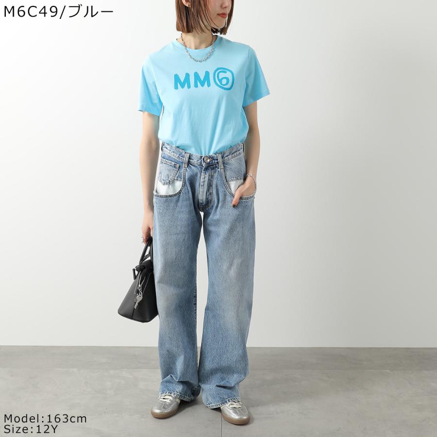 MM6 メゾンマルジェラ キッズ ロゴT 16Y MM6 KIDS エムエムシックス メゾンマルジェラ キッズ Tシャツ 【1枚