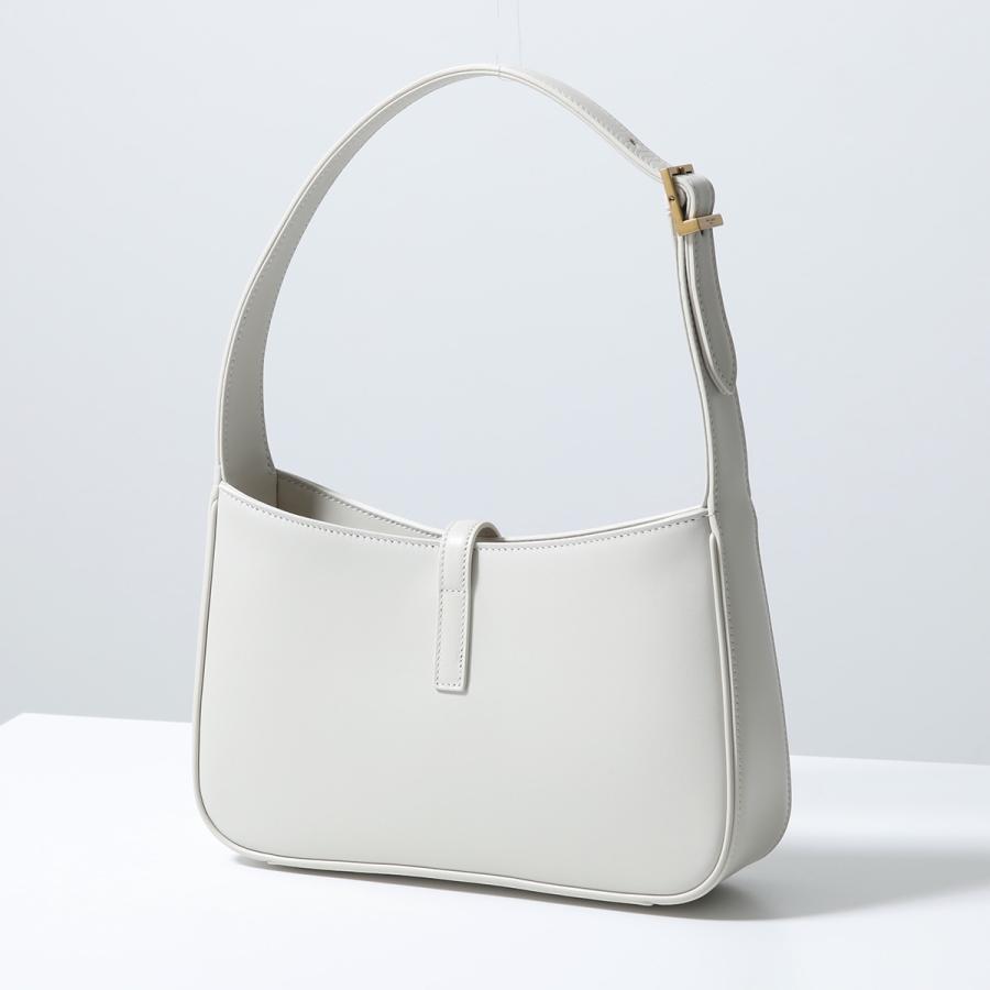 SAINT LAURENT ハンドバッグ ホワイト/ブラウン SAINT LAURENT サンローラン ハンドバッグ 657228 2R20W レディース