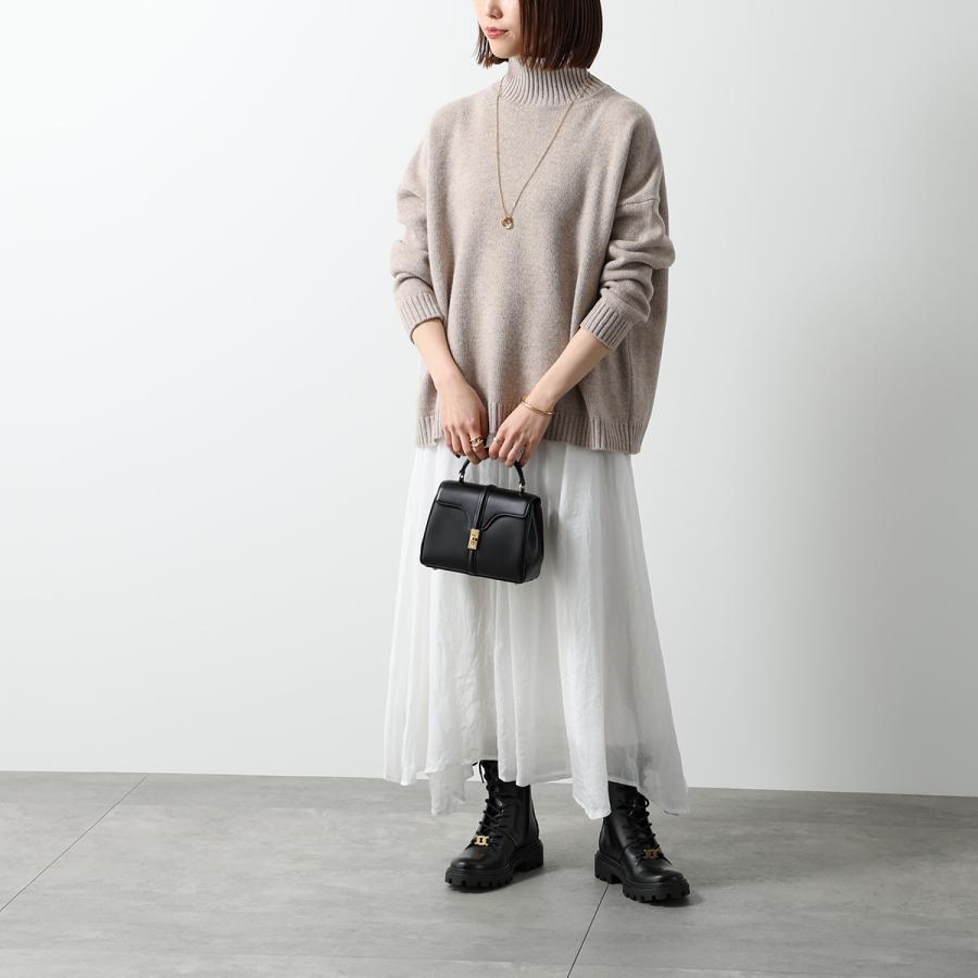TODS トッズ ブーツ XXW08J0EY53RBT レディース レザー ショート コンバットブーツ レースアップ ロゴ 厚底 3.5cm シューズ 靴 B999/NEROの画像