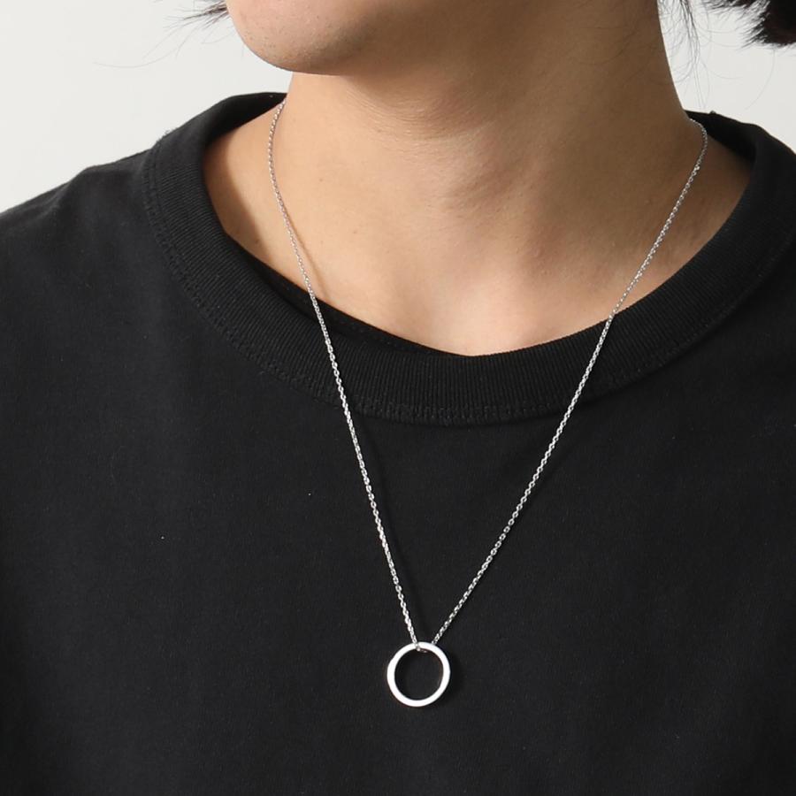 マルジェラ シルバーリングネックレス Maison Margiela(メゾン マルジェラ)｜【UNISEX】ロゴ リファレンス