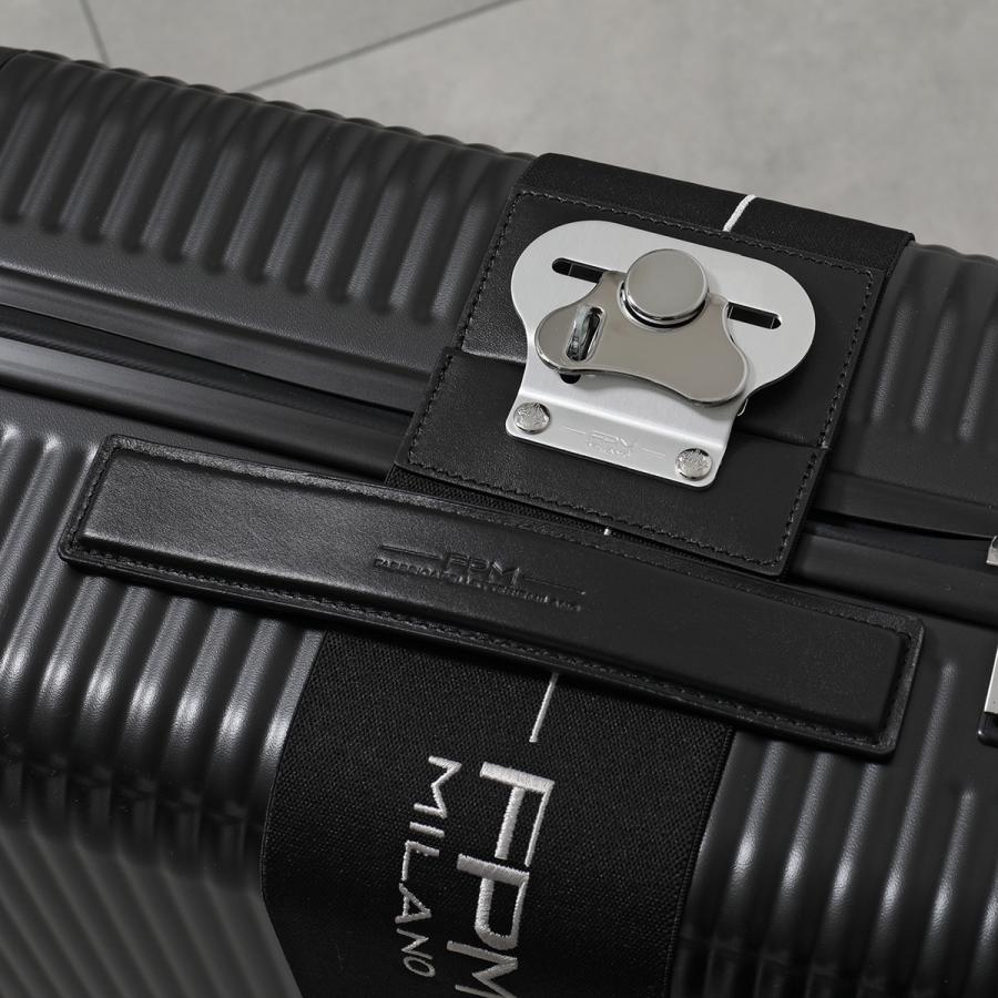 FPM MILANO エフピーエムミラノ キャリーケース BANK ZIP DELUXE SPINNER 55 S A2255S01 FPM259LBZ55S メンズ レディース 鞄 918/ECLIPSE-BLACKの画像