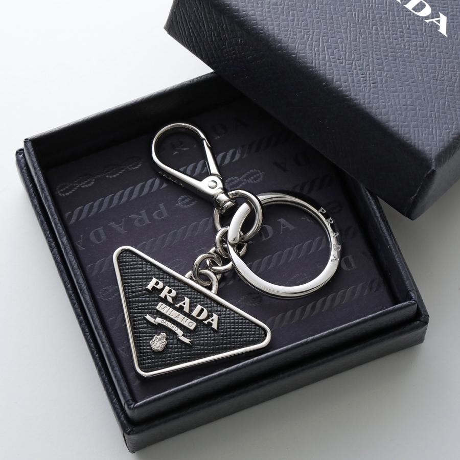 PRADA（プラダ） キーリング 2PP08 053 メンズ サフィアーノレザー