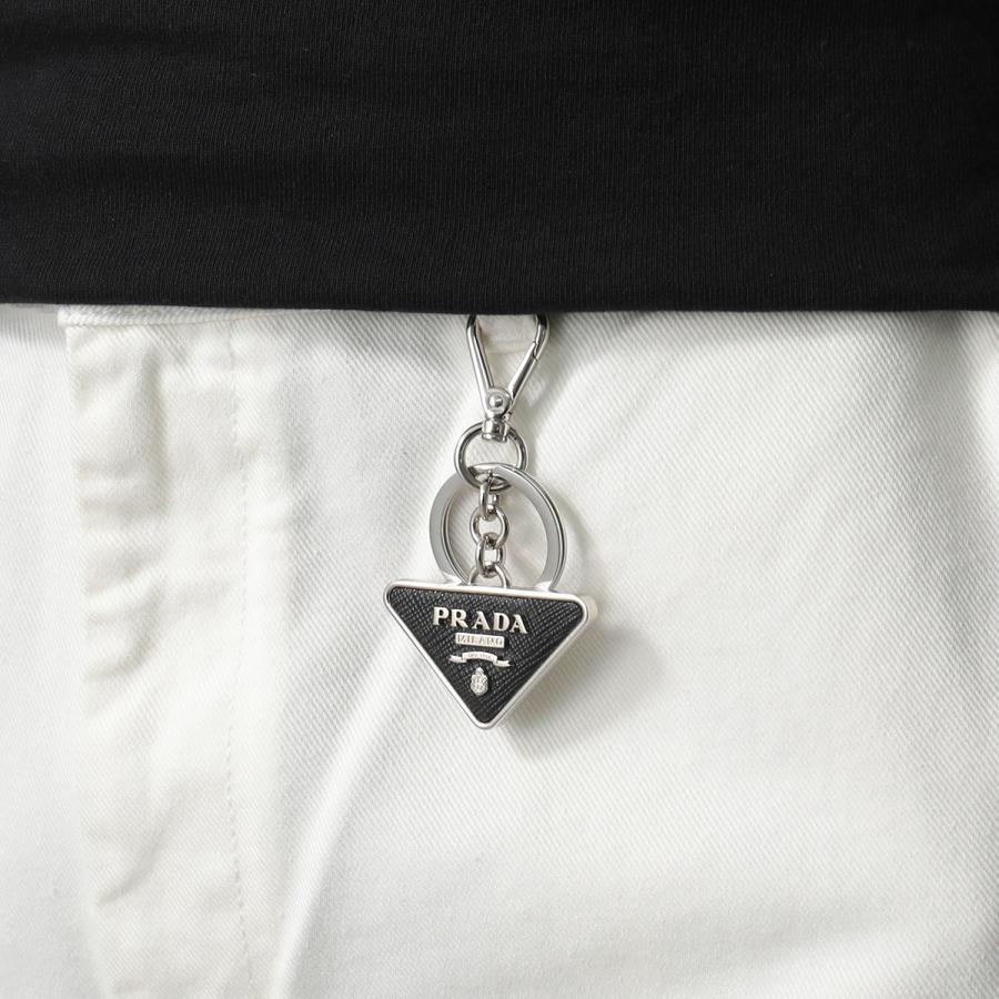 PRADA（プラダ） キーリング 2PP08 053 メンズ サフィアーノレザー
