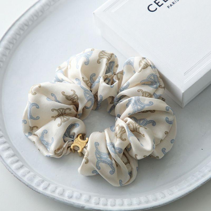 CELINE（セリーヌ） シュシュ 461GX2SIB.30BD レディース シルク