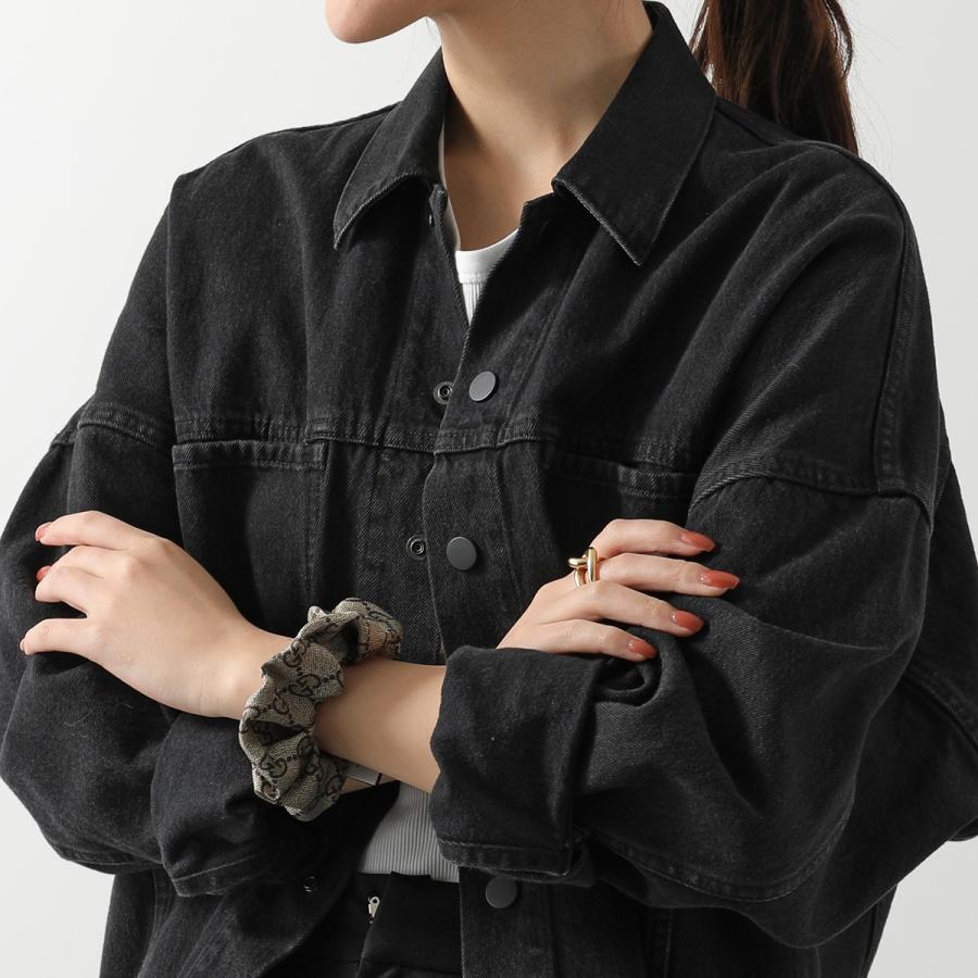 GUCCI（グッチ） シュシュ 856275 3G001 レディース シルク GGロゴ 総