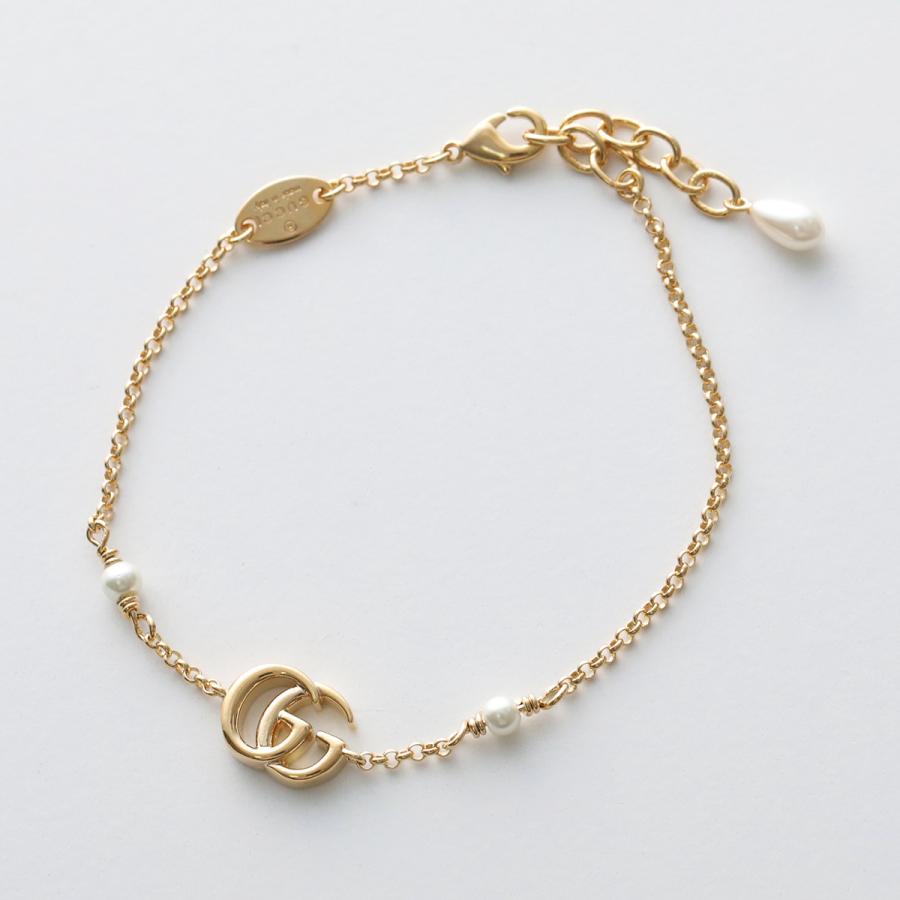 グッチ　マーモント　フラワー　パール　ブレスレット　925 GUCCI（グッチ） ブレスレット GG MARMONT マーモント 815298 I4620