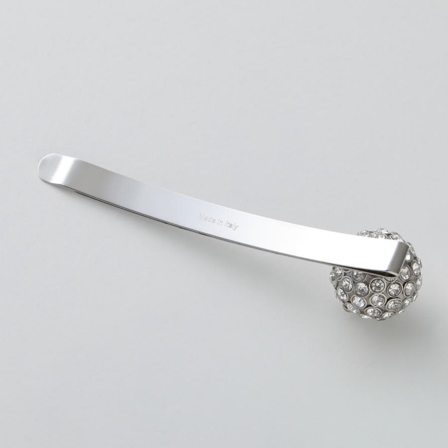 Jimmy Choo ジミーチュウ ヘアピン HAIRSLIDE DWJ ヘア スライド レディース スチール クリスタル装飾 ヘアアクセサリー SILVER/CRYSTALの画像