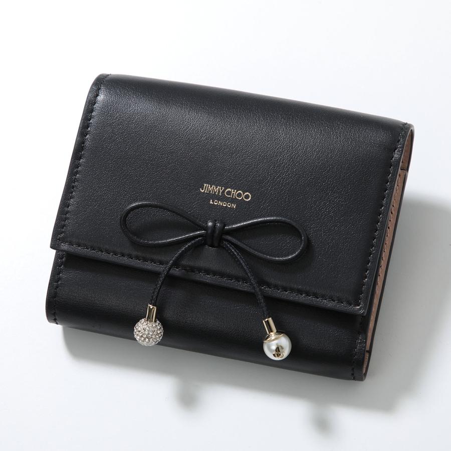 JIMMY CHOO（ジミーチュウ） 三つ折り財布 MARINDA KHY マリンダ