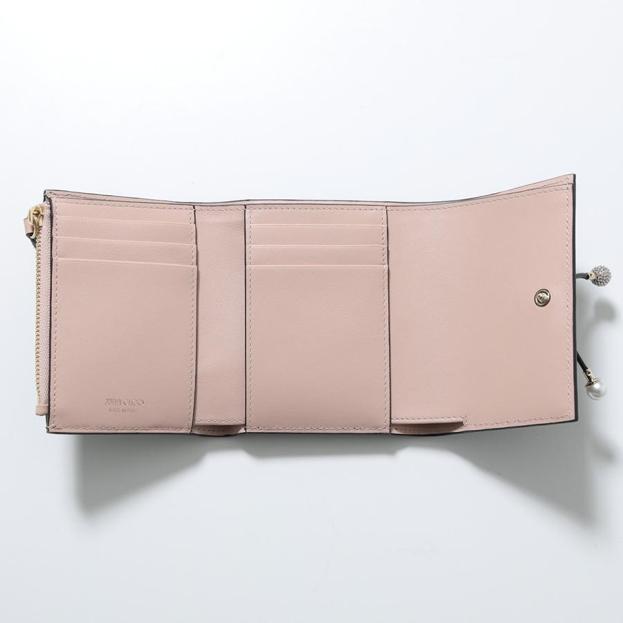 JIMMY CHOO（ジミーチュウ） 三つ折り財布 MARINDA KHY マリンダ