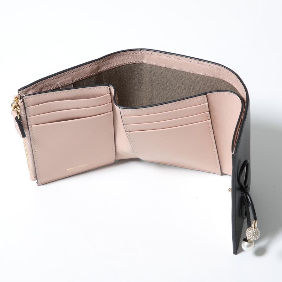 JIMMY CHOO（ジミーチュウ） 三つ折り財布 MARINDA KHY マリンダ