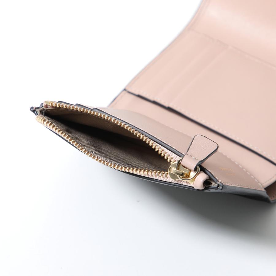 JIMMY CHOO（ジミーチュウ） 三つ折り財布 MARINDA KHY マリンダ