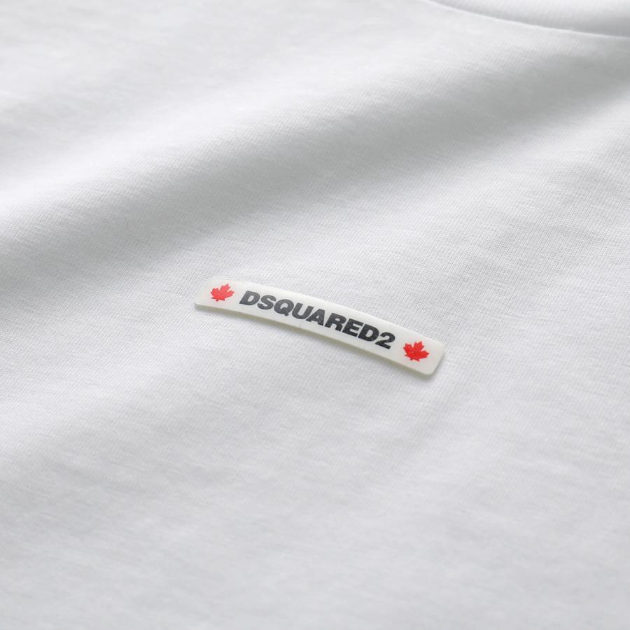 新品　DSQUARED2 ディースクエアード　ロゴ　ニット　カットソー　ホワイト DSQUARED2（ディースクエアード） DSQUARED2 Tシャツ ロンT メンズ
