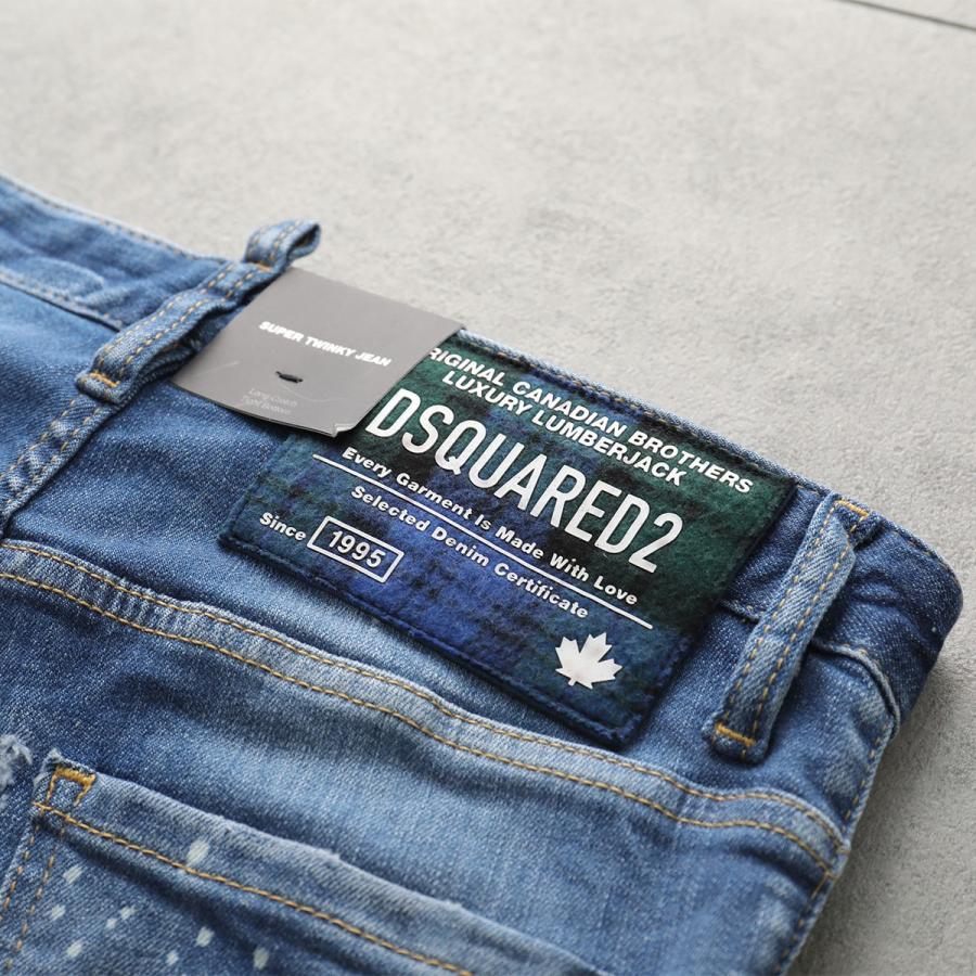 DSQUARED2（ディースクエアード） デニムパンツ SUPER TWINKY JEAN