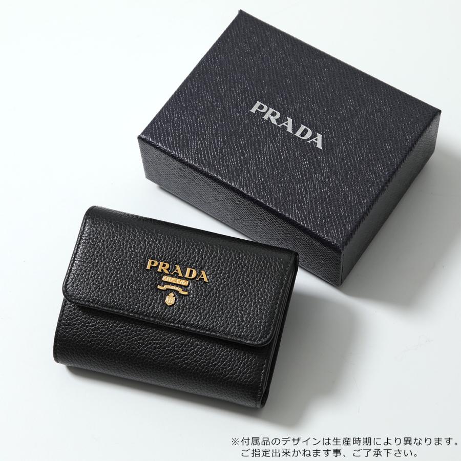 PRADA（プラダ） 三つ折り財布 1MH025 2E3A レディース ミニ財布