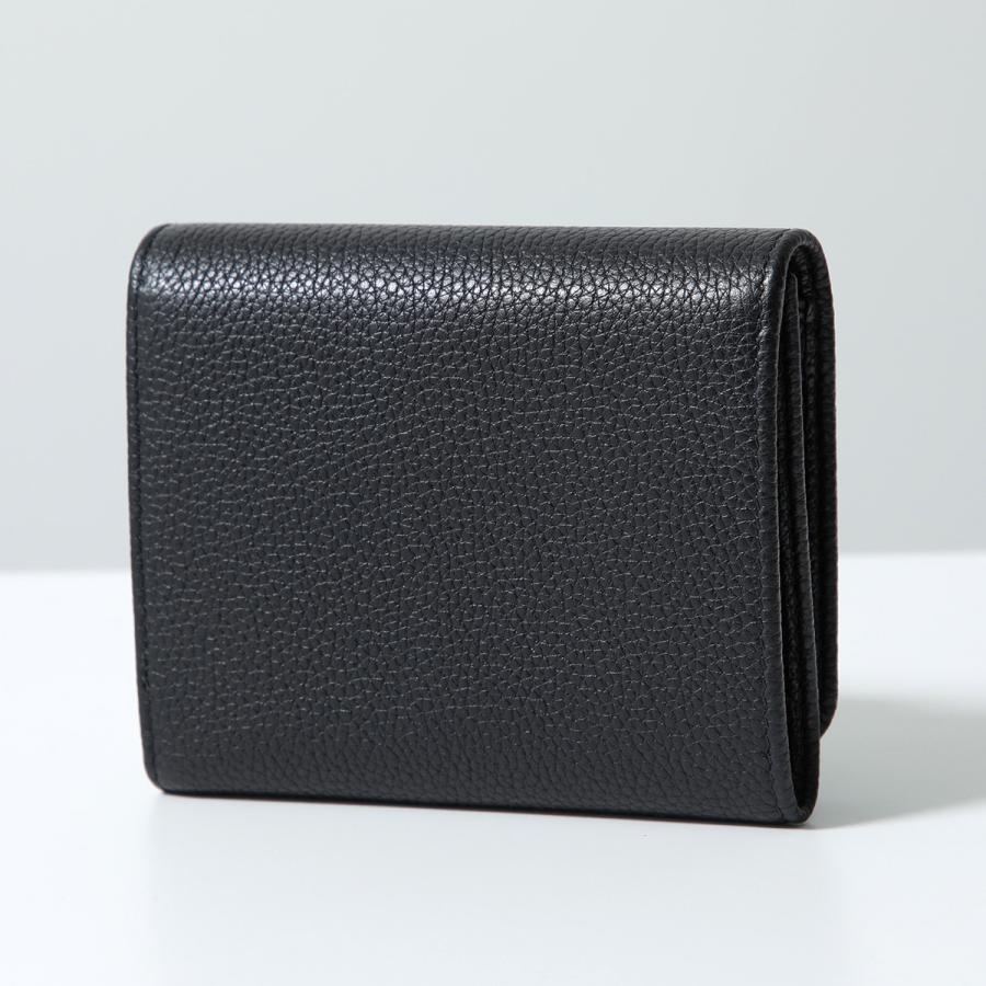 バタコ ✨プラダ PRADA 3つ折り財布 1MH176 レザー プラダ PRADA 三つ折り財布 黒 赤 小物 レザー 1MH176 レディース 114