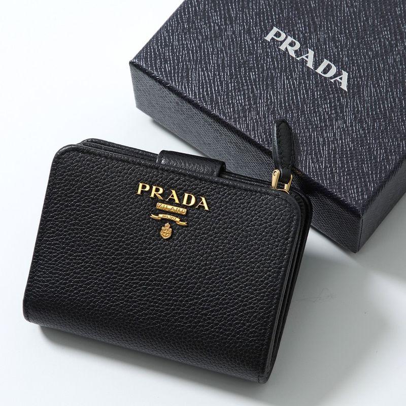 PRADA（プラダ） 二つ折り財布 1ML018 2E3A レディース レザー ミニ