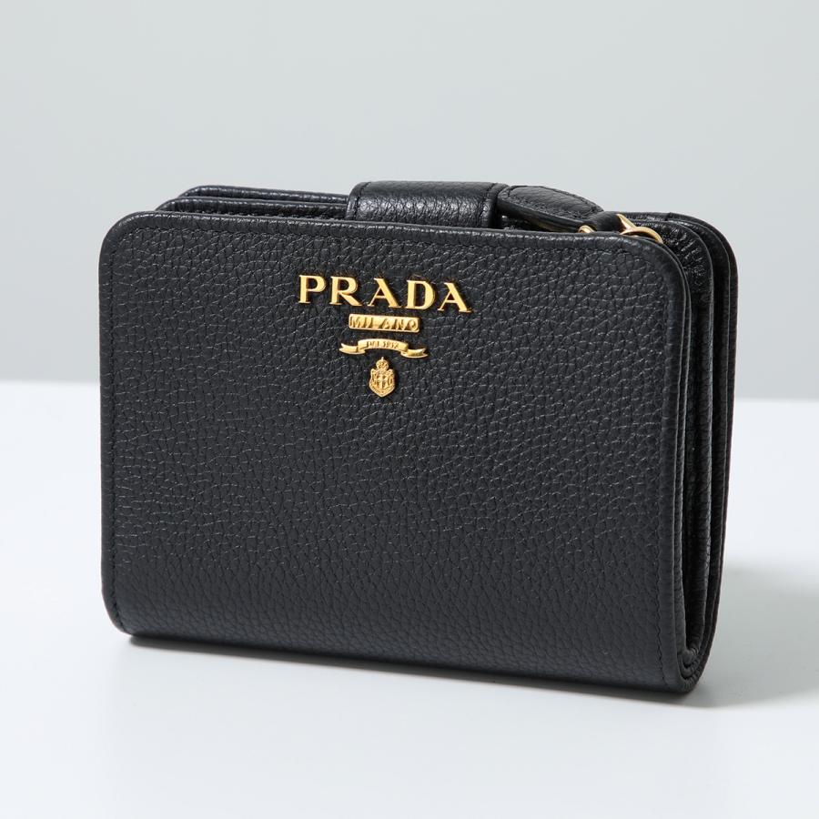 PRADA（プラダ） 二つ折り財布 1ML018 2E3A レディース レザー ミニ