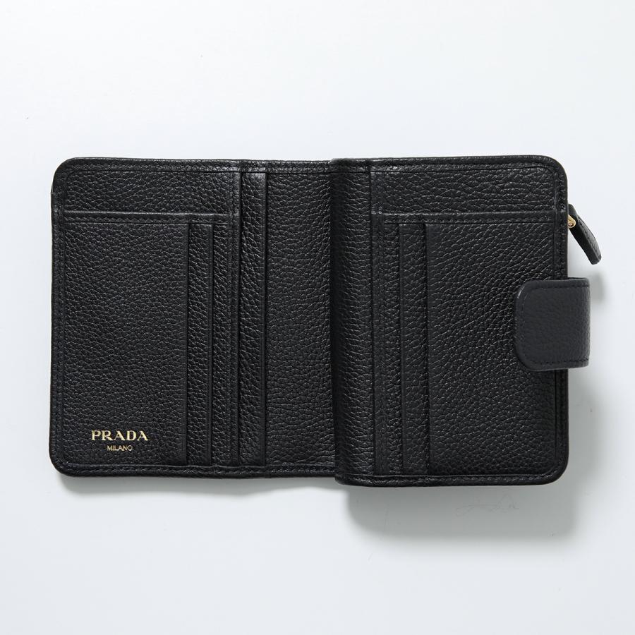 PRADA（プラダ） 二つ折り財布 1ML018 2E3A レディース レザー ミニ