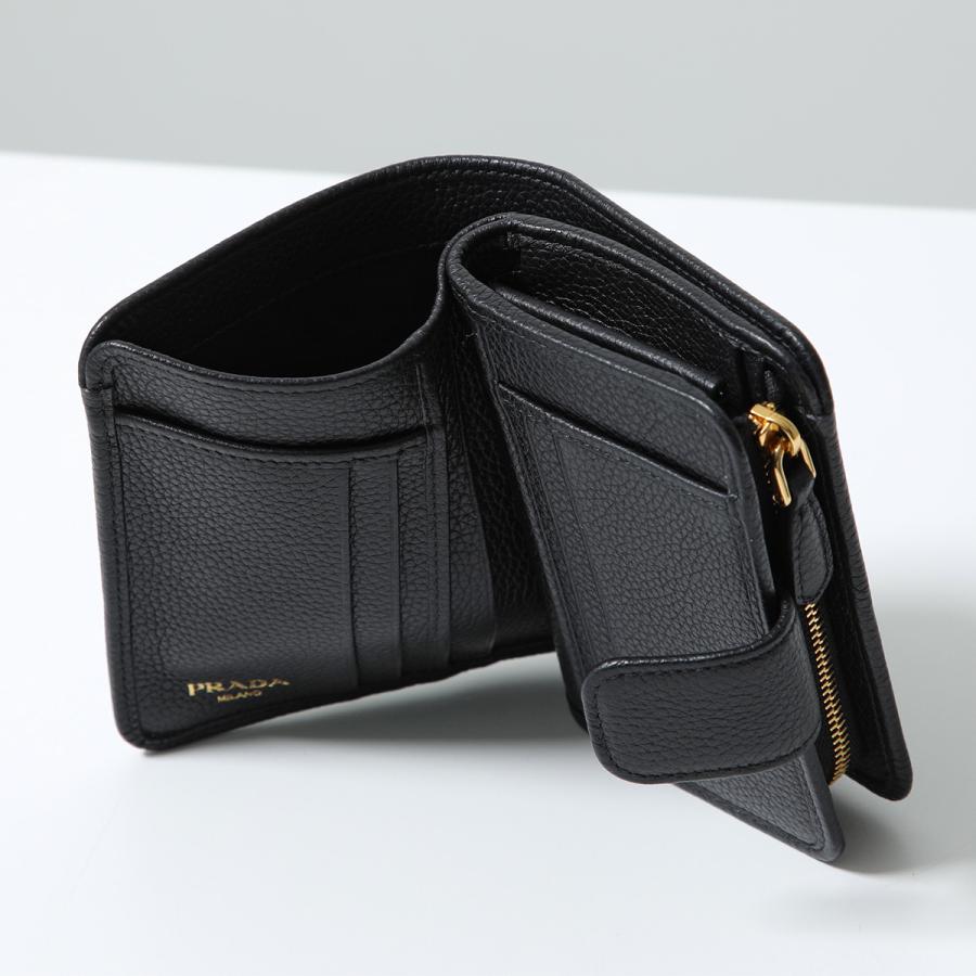 PRADA（プラダ） 二つ折り財布 1ML018 2E3A レディース レザー ミニ