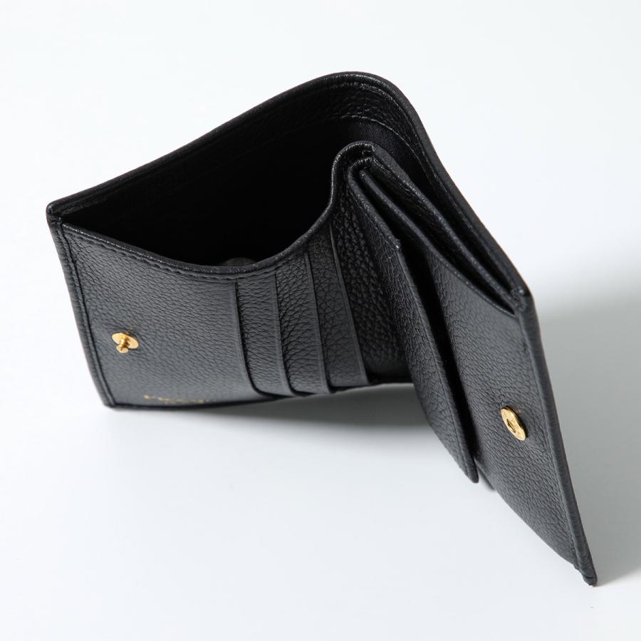 PRADA（プラダ） 二つ折り財布 1MV204 2E3A レディース レザー ミニ