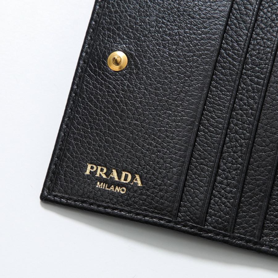 PRADA（プラダ） 二つ折り財布 1MV204 2E3A レディース レザー ミニ