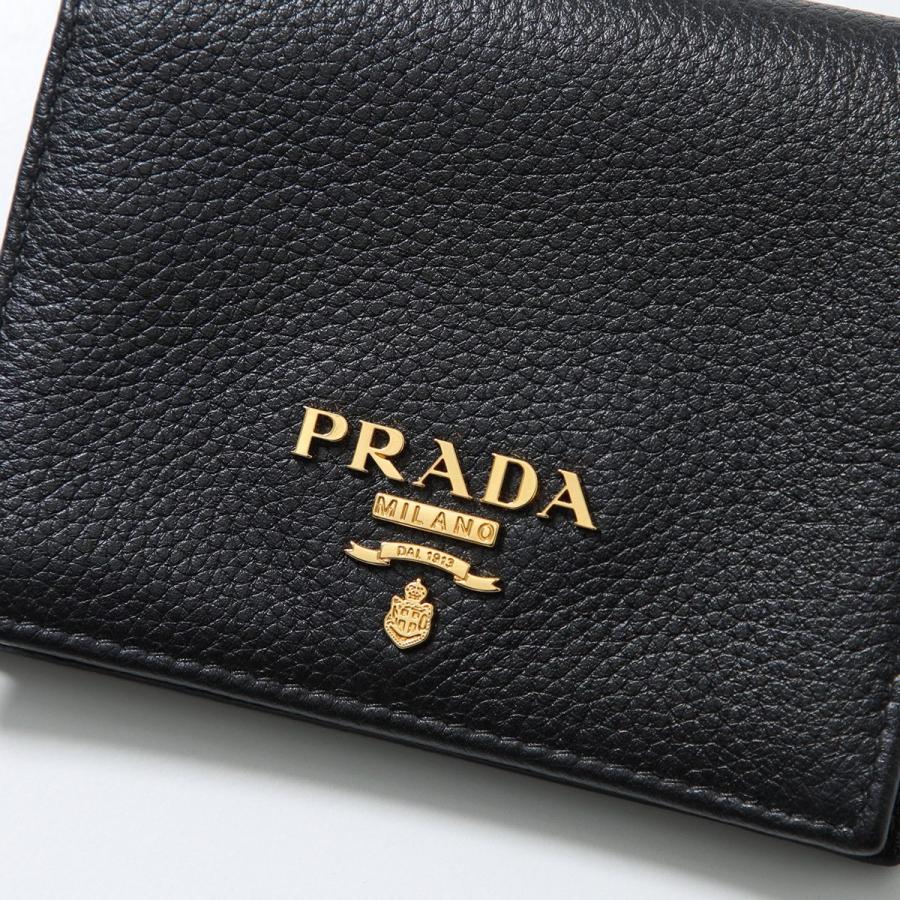 PRADA（プラダ） 二つ折り財布 1MV204 2E3A レディース レザー ミニ