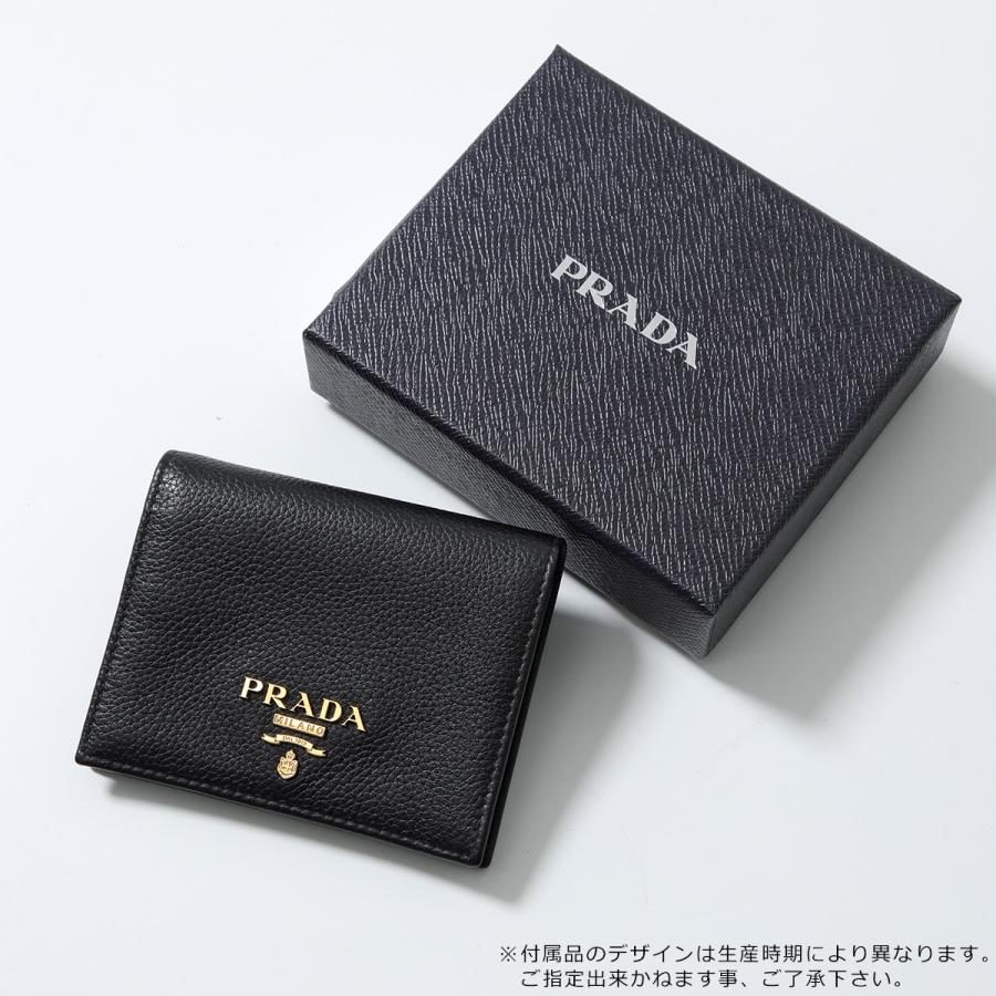 PRADA（プラダ） 二つ折り財布 1MV204 2E3A レディース レザー ミニ