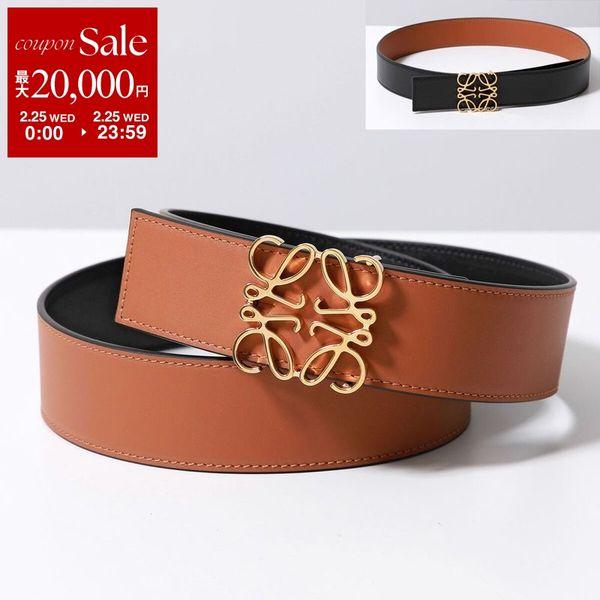 LOEWE ロエベ　アナグラム　ベルト　リバーシブル LOEWE（ロエベ） ベルト ANAGRAM REV 2.8 CM BELT アナグラム