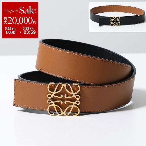 【サイズ限定特価】LOEWE ロエベ ベルト ANAGRAM BELT E619Z20X03 レディース レザー リバーシブル アナグラム 2544の画像