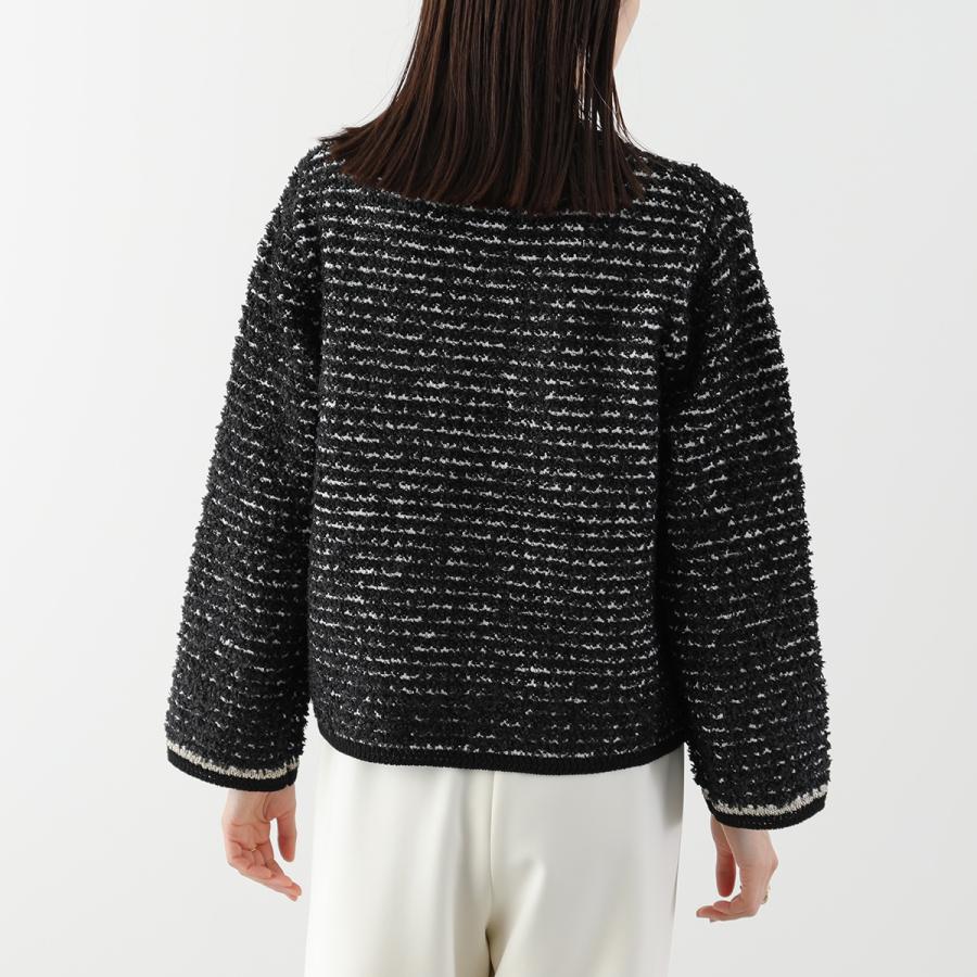 最後の１着☆新品！超お得！高級総レース チュニック 入手困難品 完売品　Dignite collier ディニテコリエ 黒 Dignite collier（ディニテコリエ） ノーカラージャケット 80267060