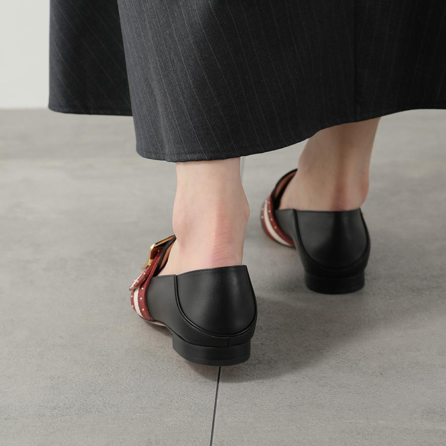 BALLY バリー JANELLE ローファー 山羊革 バックル BALLY バリー