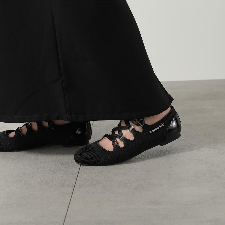 MAVERICK Punk Flats 黒 24cm 新品 箱付き MAISON MAVERICK PRESENTS（メゾンマーベリックプレゼンツ） メゾン