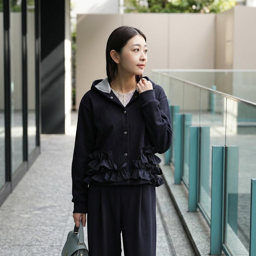 Eimee Law（エイミーロウ） パーカー 84613T レディース ギャザー