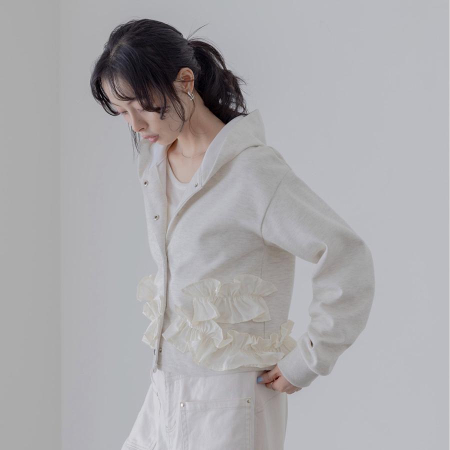 Eimee Law（エイミーロウ） パーカー 84613T レディース ギャザー