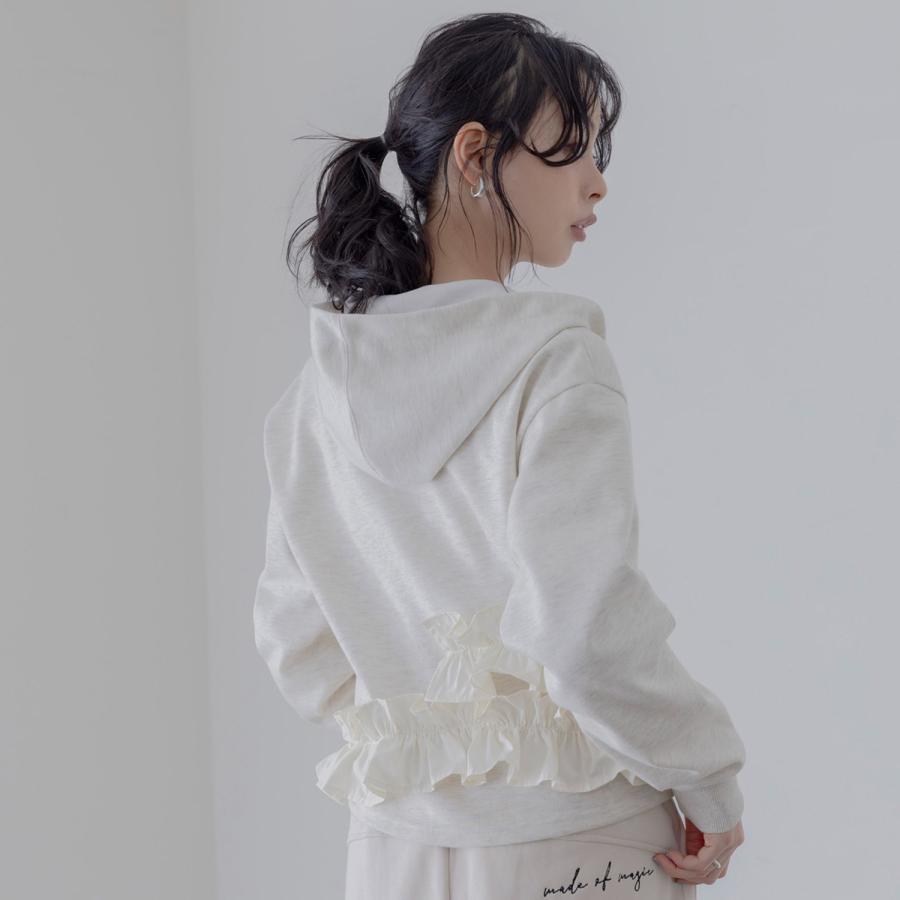 Eimee Law（エイミーロウ） パーカー 84613T レディース ギャザー