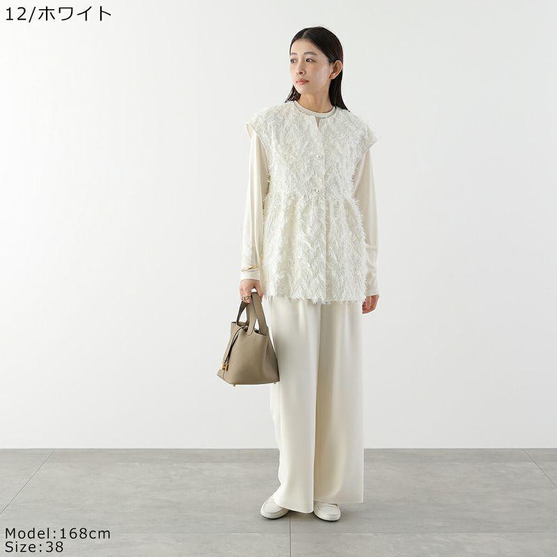Cafune（カフネ） ワイドパンツ 615610 レディース ダブルニット
