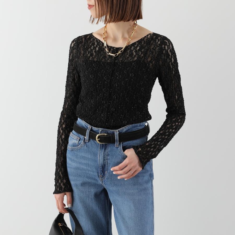 Cafune（カフネ） カットソー 615930 レディース ストレッチ レース 