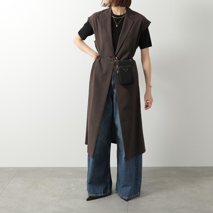 プラダ PRADA レディース フォンケース ショルダーバッグ 2way プラダ PRADA ショルダーバッグ リナイロン サファイアーノレザー