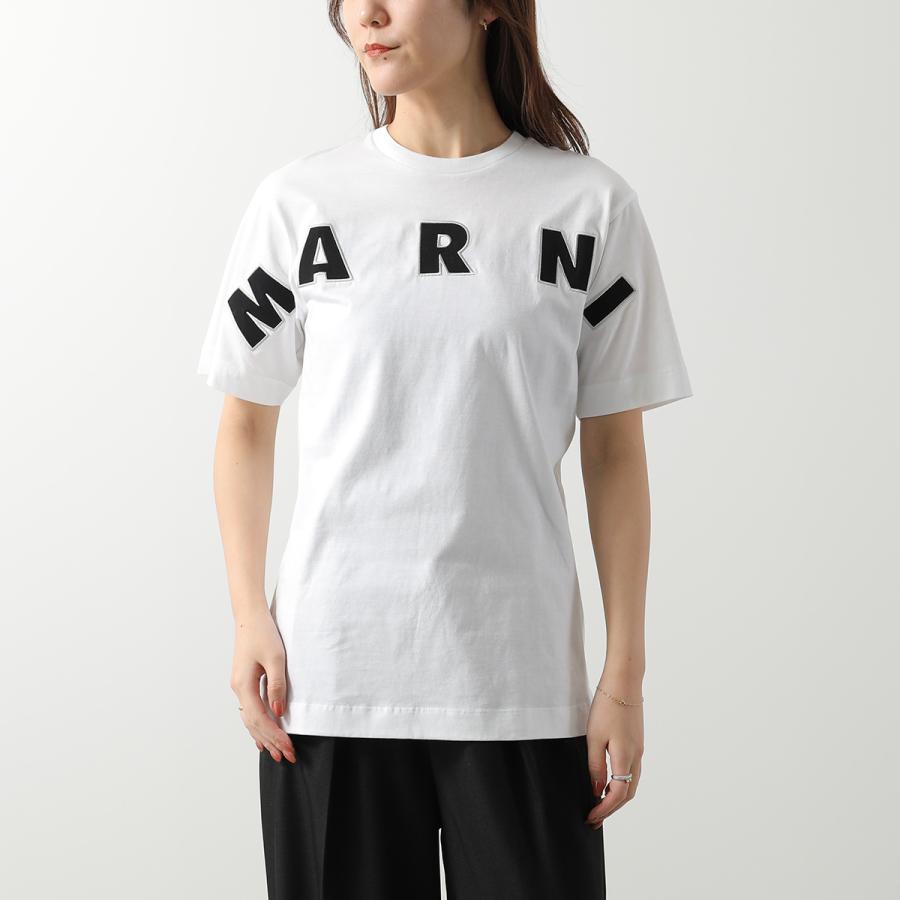 2021SS  MARNI マルニ  キッズ   ロゴTシャツ MARNI（マルニ） MARNI KIDS キッズ リンガーTシャツ M01428 M00HZ