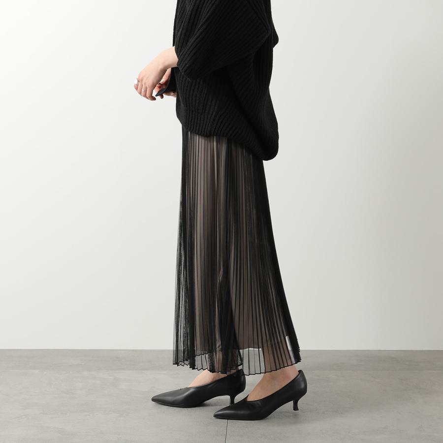 マックスマーラ プリーツスカート ブラック MAXMARA WEEKEND LINE（マックスマーラウィークエンドライン） WEEKEND