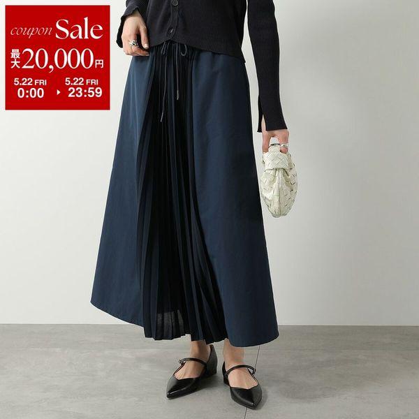 MAXMARAマックスマーラー フレアスカート ベルト付き　ネイビー MAXMARA WEEKEND LINE（マックスマーラウィークエンドライン） WEEKEND